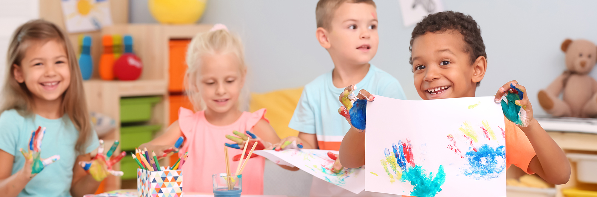 kinderopvang knutselen